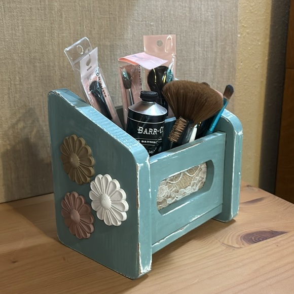 Upcycled Other - Boho Wood Organizer